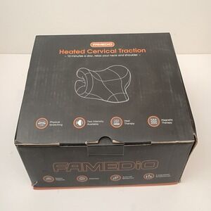 Famedio Heated Cervical Traction Device, Magnetic Therapy Case/Graphene